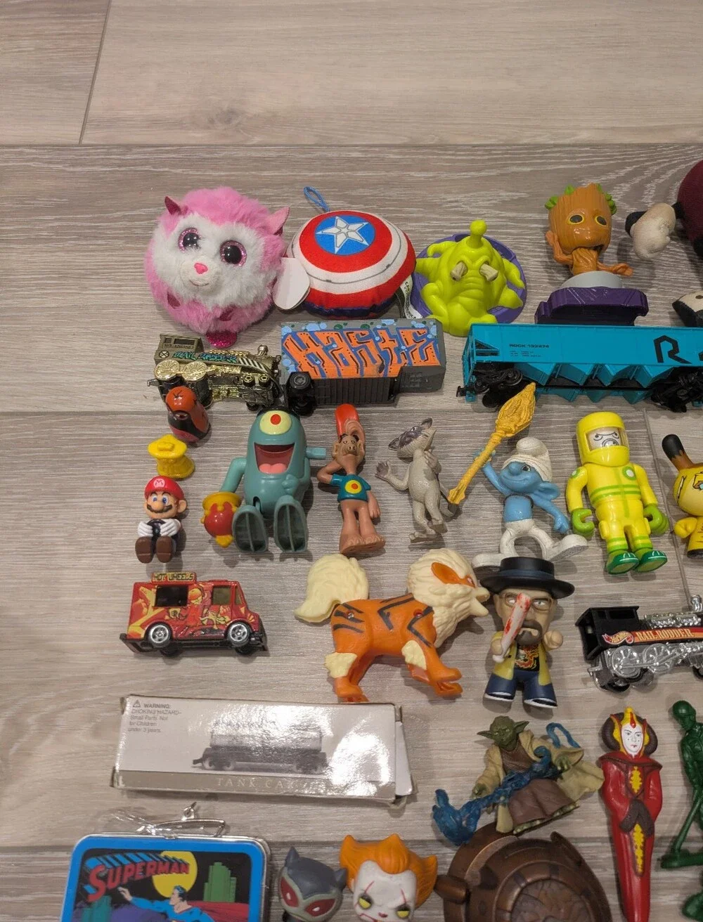 HUGE Action Figure Toy Vinyl Happy Meal Figure Pokemon Marvel Star Wars 90s Lot